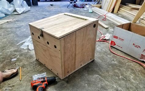 homemade diy battery box